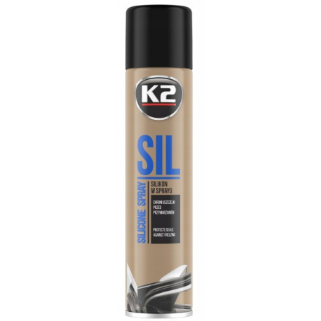 Sil Silikon w sprayu do uszczelek i gumy 300ml