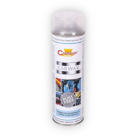 Champion - Car Wax - zabezpieczanie profili zamkniętych spray 500ml