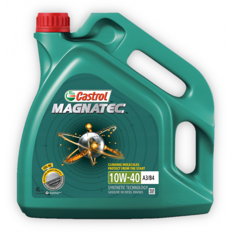 Olej silnikowy półsyntetyczny MAGNATEC A3/B4 10W40 (4 litry) CASTROL 10W40 MAGNATEC A3/B4