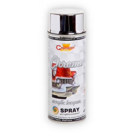 Champion Color - Chrom Srebrny Spray 400ml