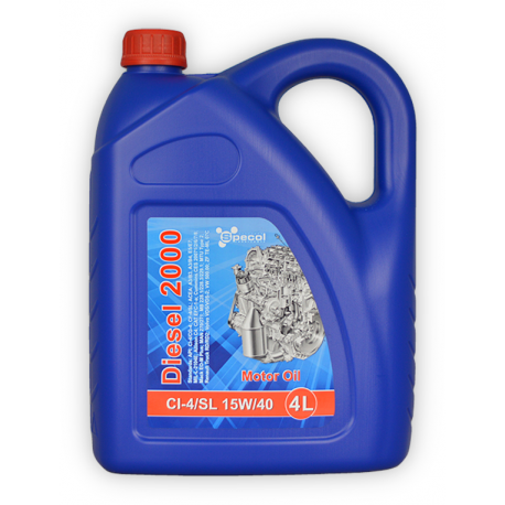 Olej Spec Diesel 2000 CI-4-SL 15W-40 4L
