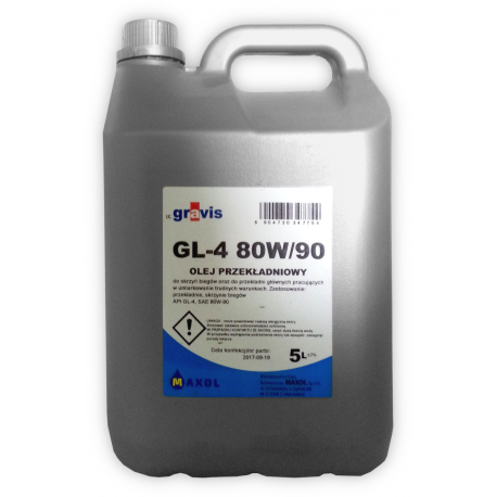 Olej GRAVIS GL-4 80W-90 5l