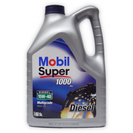 Olej silnikowy Mobil Super 1000 X1 15w40 5L