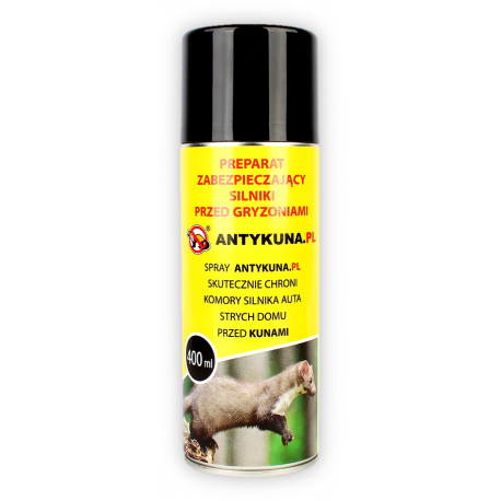 Antykuna - Spray przeciwko kunom i gryzoniom 400ml