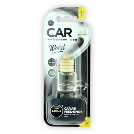 Aroma - Car Wood - zawieszka z olejkiem zapachowym 6ml