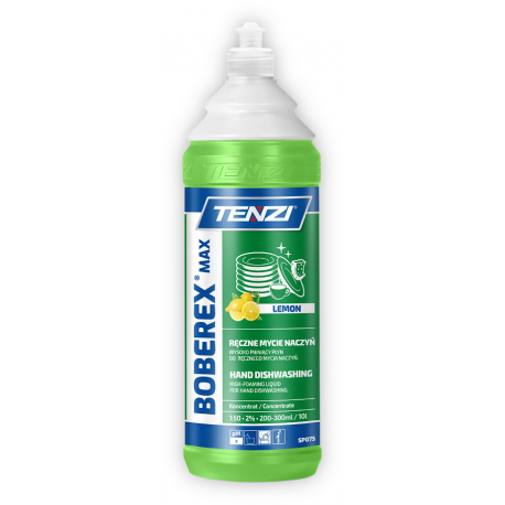 Tenzi - Boberex Max Lemon - płyn do mycia naczyń - 1l