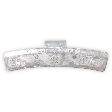Ciężarki nabijane do felg aluminiowych 35g