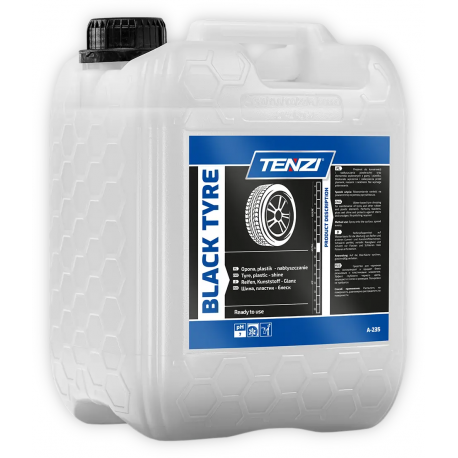 Tenzi - Black Tyre 5l - Płyn do nabłyszczania opon i tworzyw sztucznych