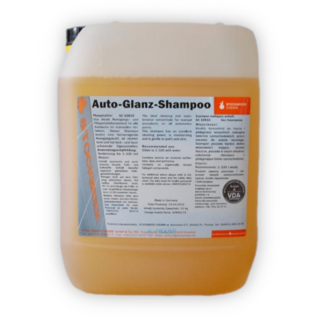 Stockmeier - Auto Glanz Shampoo 20kg - Szampon z połyskiem do mycia ręcznego